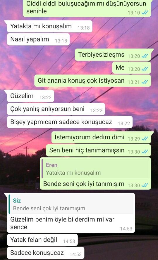 Eski sevgilinin amacı?