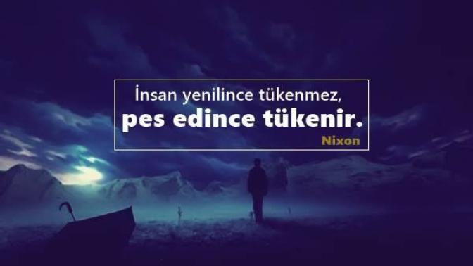 Bu hayatta “Ben artık bittim” dediniz mi?