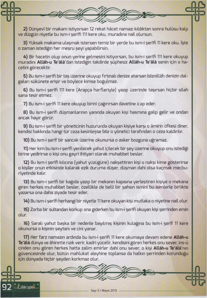 Vefk Yaptırıp Tutturan İstediği Olan Var Mı?