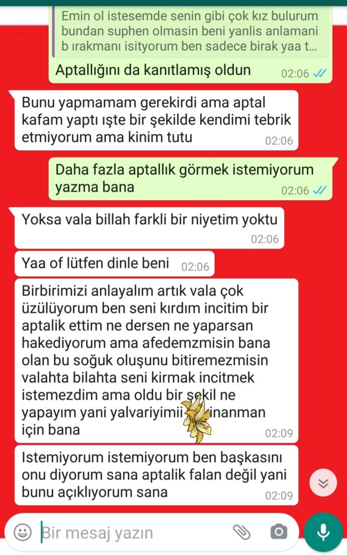 Eski flörtümden nasıl kurtulabilirim?
