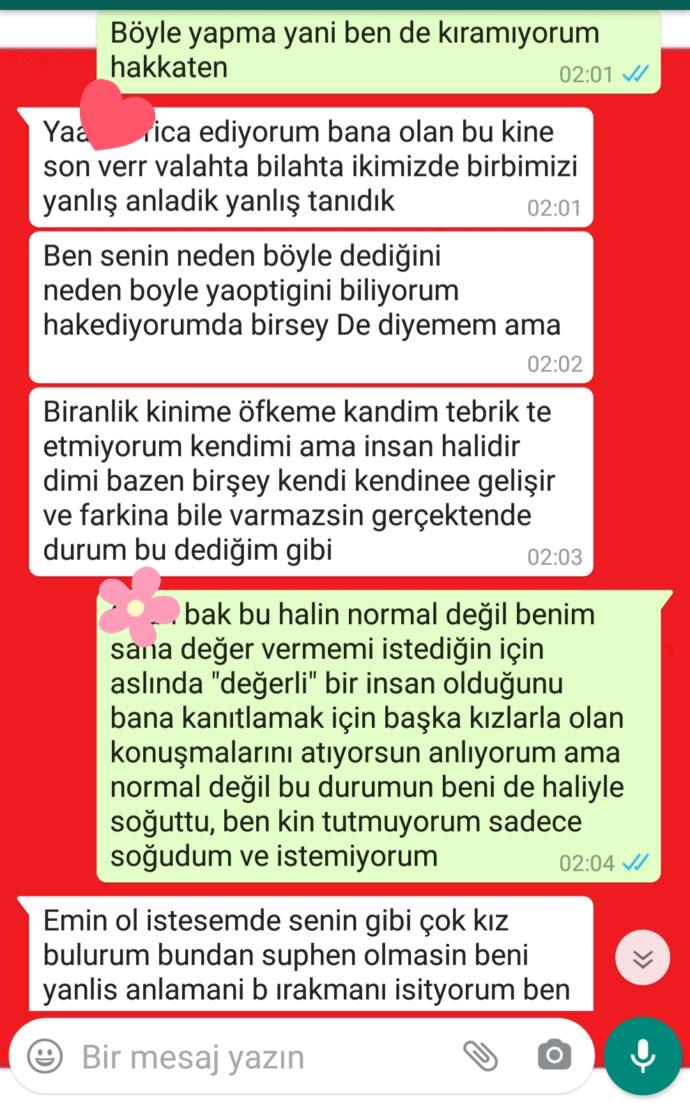 Eski flörtümden nasıl kurtulabilirim?