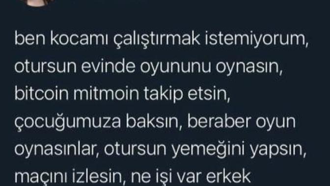 Ben kocamı çalıştırmam diyen kadın çekici midir?