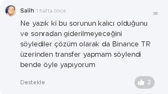 Binance kullanan  var mı?