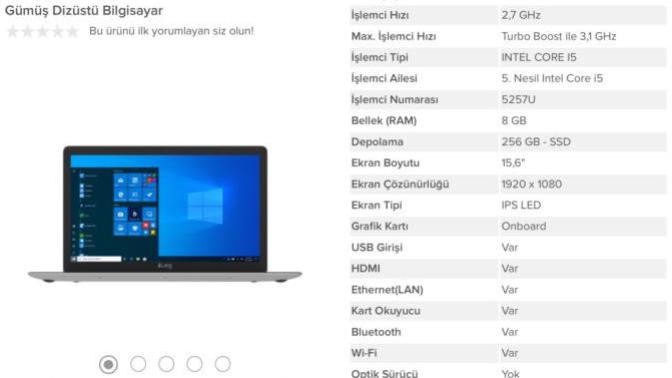 Laptop önerisine ihtiyacım var yardımcı olur musunuz?