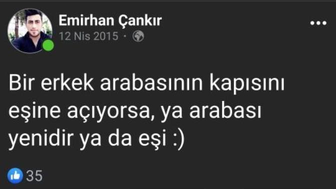 Bir erkek arabasının kapısını eşine açıyorsa ya arabası yenidir, ya eşi. Doğru mu?