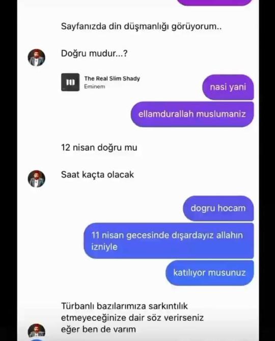 12  Nisan  olayı hakkında ne düşünüyorsunuz?