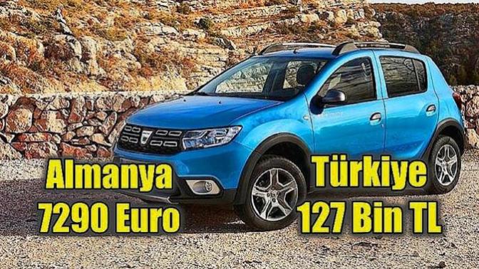 Elin insanı 7.290 birime araba alırken biz neden 127.000 veriyoruz?