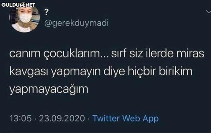 Buradan gelecekteki çocuklarınıza ne demek istersiniz?