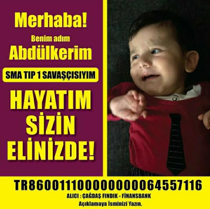 SMA hastalığı için bağış yapmak ya da paylaşarak destek olmak ister misiniz?