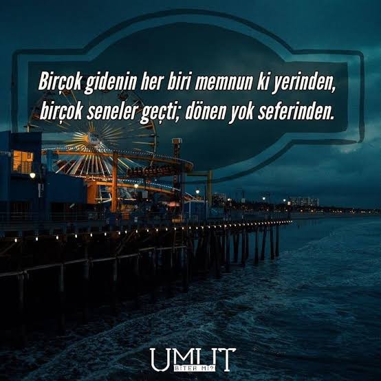 Gidenler geri dönmeli mi, gittiği yer de kalmalı mı?