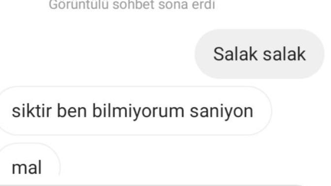 Fake hesaptan eski sevgilimle konuşutum kamera açmak istedi ve ben çıktım karşısına 😂?