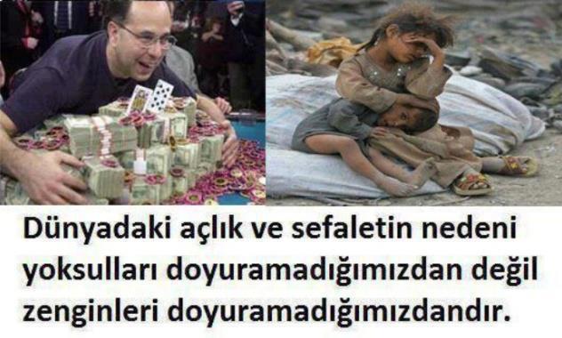 Dünya düzenindeki hangi adetsizlik sizi en çok üzüyor?