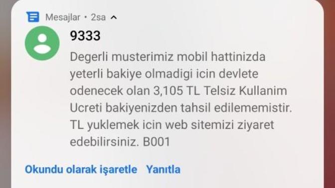 Ne diyor şimdi bu?