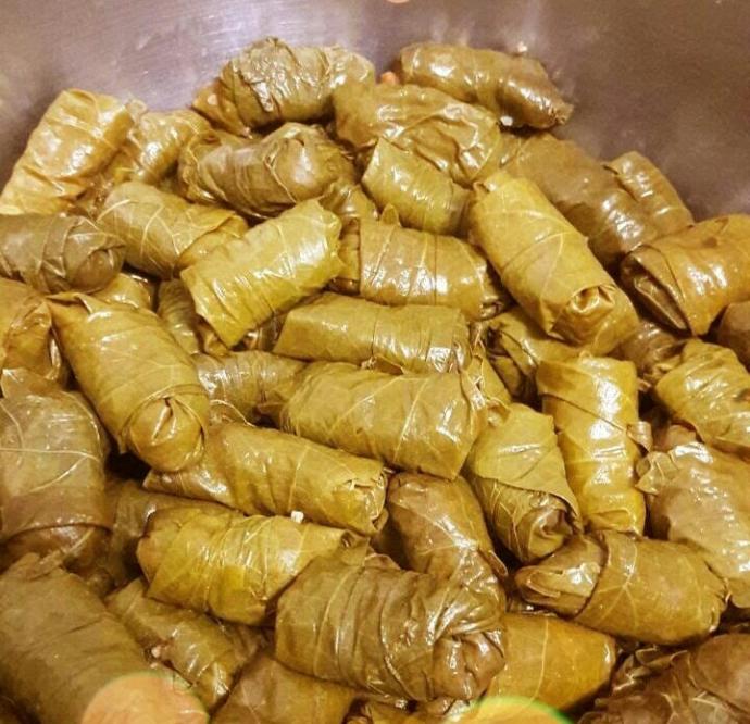 Minnak etli sarma