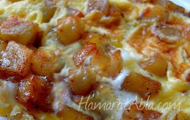 Yumurtalı patatesi, sarımsaklı yoğurtla yiyen var mı?