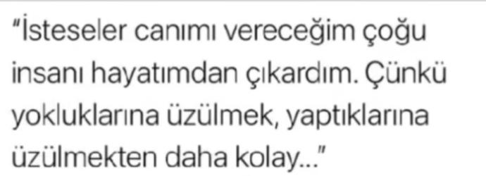 Bazılarının yaptıklarına mı yokluklarına mı üzülmek daha kolay?