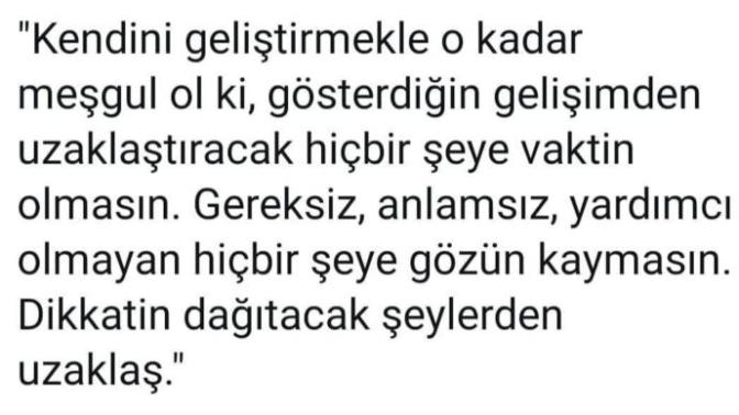 Kendinizi geliştirmeye açık birisi misiniz?