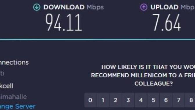 İnternet hızınızdan memnun musunuz?