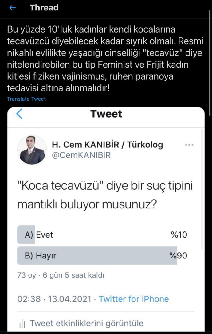 Koca tecavüzüne inanıyor musunuz?