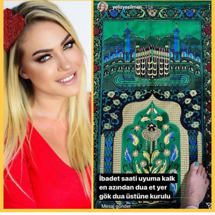 Yeliz Yeşilmenin ojeli parmakları olay oldu! Siz ne düşünüyorsunuz?