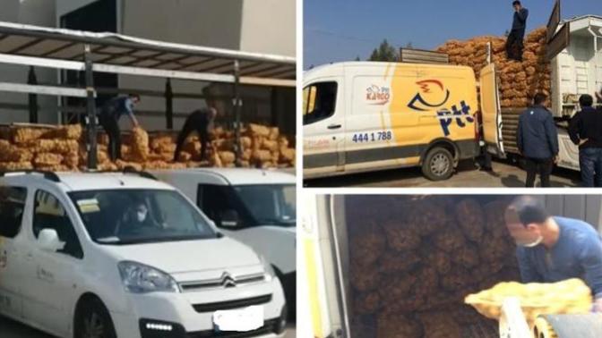 Patates ve soğanları dağıtma görevi PTT'ye kaldı! Ekonomimizin iyi olduğunun göstergesi değil mi bu?