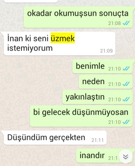 2 yıldır bir ilişkım var birbirimizi seviyoruz o 33 ben 23 yaşındayım makine müh benim yaşadığım yerde çalısırken tanıstık sonra?