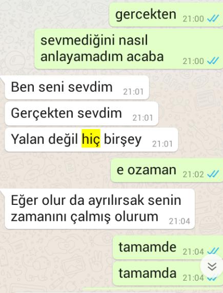 2 yıldır bir ilişkım var birbirimizi seviyoruz o 33 ben 23 yaşındayım makine müh benim yaşadığım yerde çalısırken tanıstık sonra?