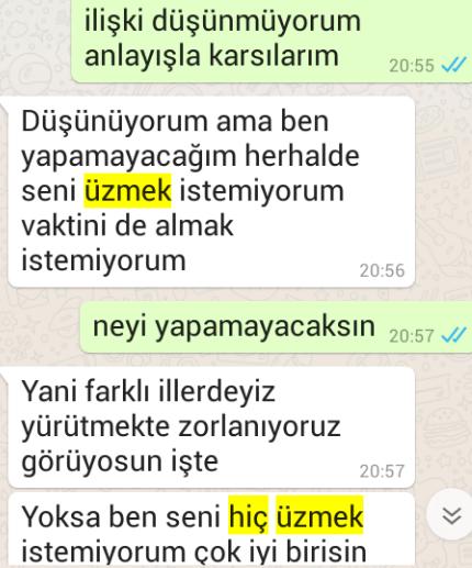 2 yıldır bir ilişkım var birbirimizi seviyoruz o 33 ben 23 yaşındayım makine müh benim yaşadığım yerde çalısırken tanıstık sonra?