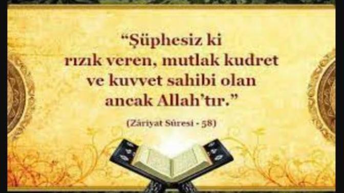 Rızkı kimden beklersiniz?