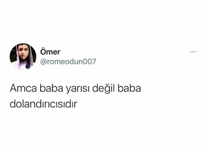 Amca baba yarısı mıdır?