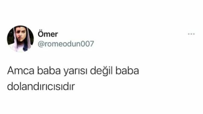 Amca baba yarısı mıdır?