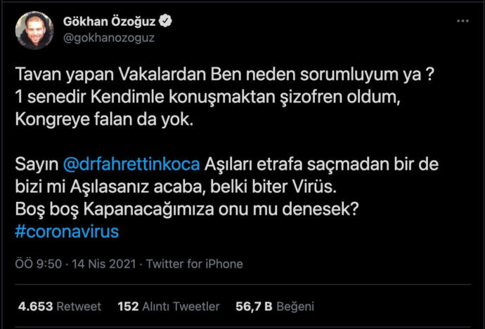 Gökhan Özoğuz Vakalardan Neden Ben Sorumluyum? diyerek tepki gösterdi! Sizin vakalardaki rolünüz ne?