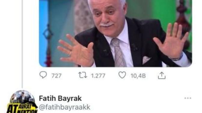 Eğer Nihat Hatipoğlu'nun programına katılabilseydiniz ona ne sorardınız?