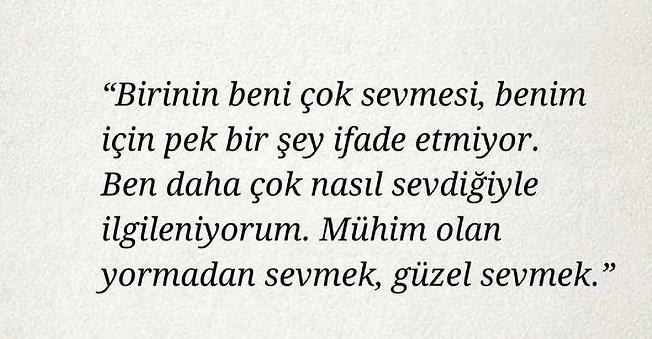 Yormadan, güzel sevilmek dileğiyle..🍀