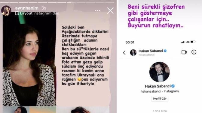 Aygün Aydın, Hakan Sabancı'nın mesajlarını ifşa etti! Ünlülerin mesajlarını ifşalamak yeni moda mı?