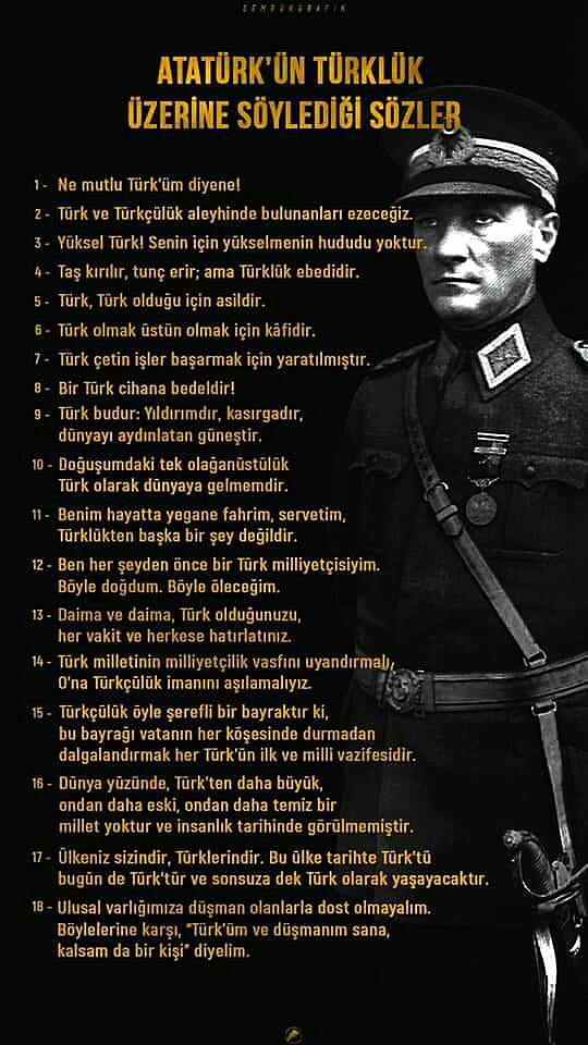 ATATÜRKü severmisiniz?