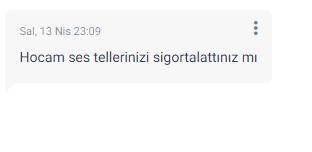 Aldığınız en saçma mesaj neydi?