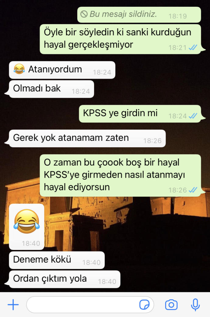 Kıza görüldü attım sizce kız ne düşünür?