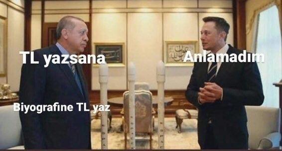 Elon Musk Twitter hesabının biyografisine TL yazarsa Türk lirasının değeri artar mı?