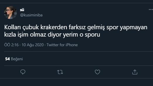 Erkeklerin spor yapan kız istemesinin sebebi ne?