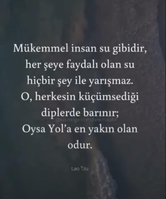 Mükemmel insan ne gibidir?