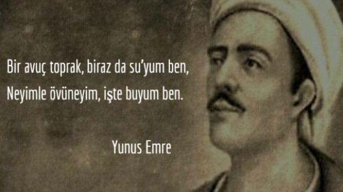 Yunus Emre'nin en sevdiğiniz sözü nedir?