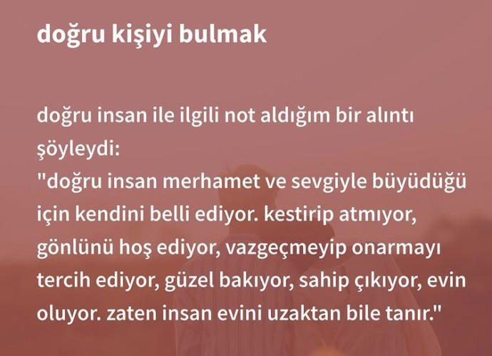 Doğru kişiyi buldunuz mu?