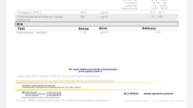 T4 değerim yüksek mi normal mi? Sonucum 1.31 bir değer yüksekken aynı değer diğer veride normal gösteriyor hangisi doğru?
