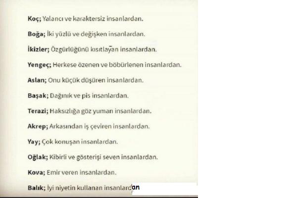 Burçların En Nefret Ettiği İnsan Tiplerinde Sizin Ki Hangisi Veya Burcunuzdaki Doğru Mu?