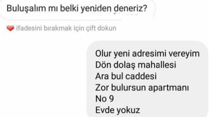 "Buluşalım mı belki yeniden deneriz" diyen eski sevgilinize karşı tepkiniz ne olurdu?