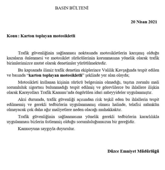 Sokağa çıkma yasağını ihlal etti diye kağıt toplayıcısı babaya para cezası kesildi! Cezalar sadece fakire mi var?