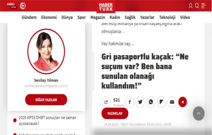 Belediyenin gönderdiği kişinin savunması.