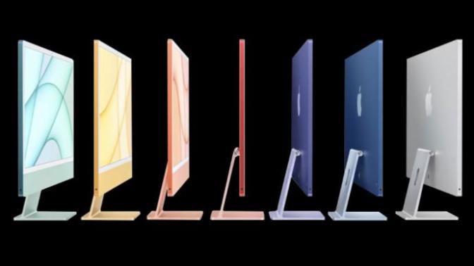 Apple M1 işlemciyle gelen yeni iMac'i tanıttı. Bir bilgisayara 12.100 TL verir misiniz?