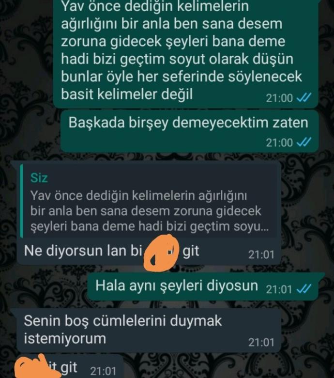 Hiç böyle çaresizlikte kalıp kendinden nefret ettiğini bir ilişkiniz oldumu?